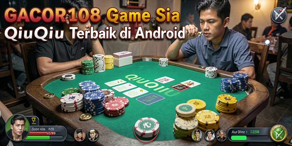 Tampilan gameplay QiuQiu yang seru dan interaktif.