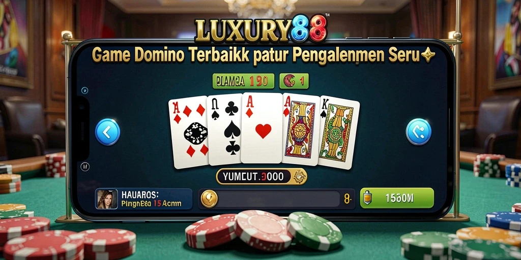 Screenshot utama LUXURY88 menampilkan gameplay seru dengan grafis yang menawan.