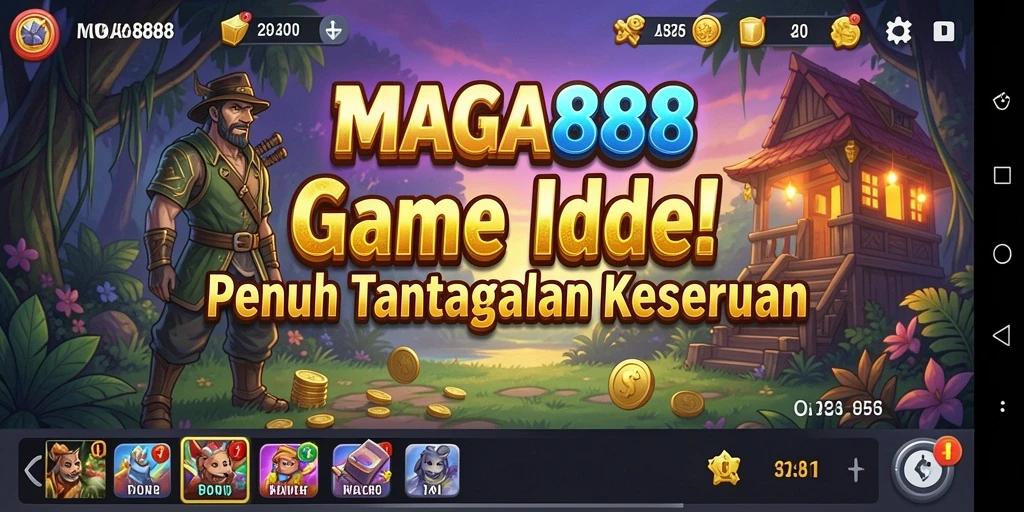 Tampilan gameplay MAGA888 yang menghibur dan penuh strategi.