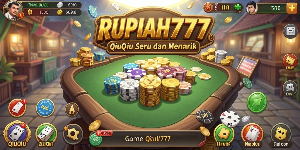 Gameplay QiuQiu yang menarik dan interaktif dari RUPIAH777.