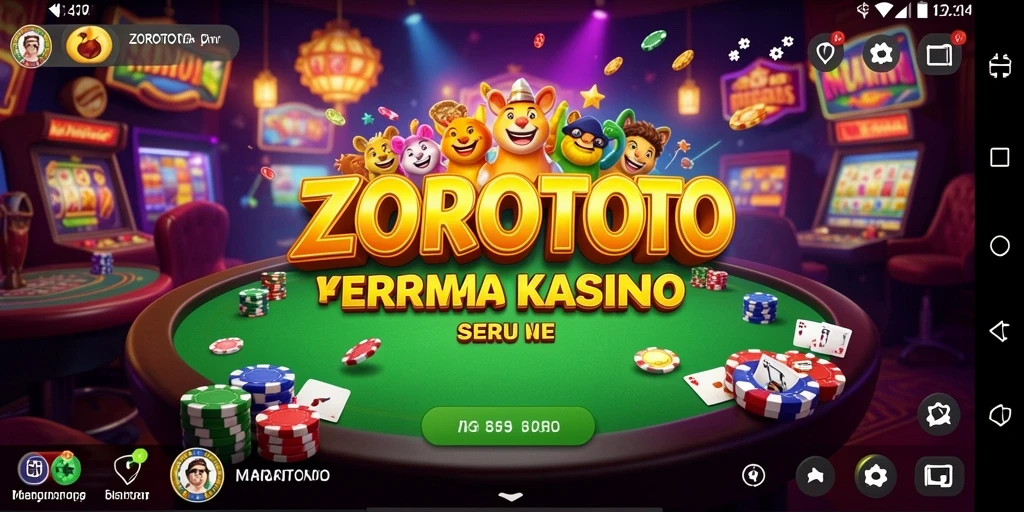 Tampilan gameplay ZOROTOTO yang mengasyikkan dan interaktif.